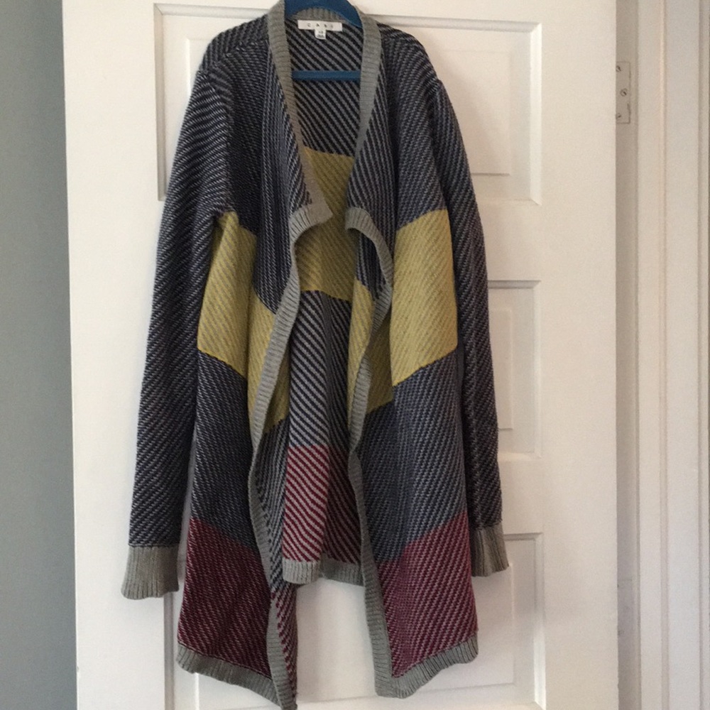 Cabi Long Open Cardigan XS